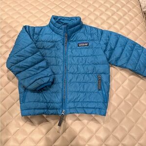 Patagonia Teal Quilted Jacket, kids
